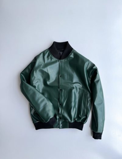 Leather Bomber Jacket